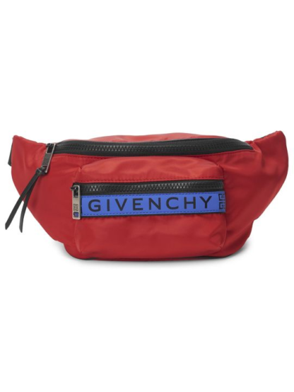Red givenchy fanny pack