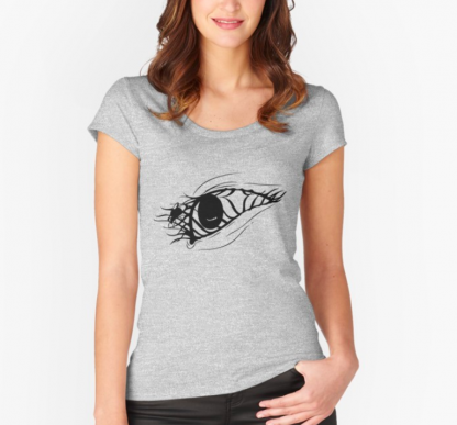 Aeon Flux fly eye shirt grey