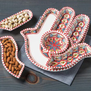 Hamsah Handpainted Serving Dishes