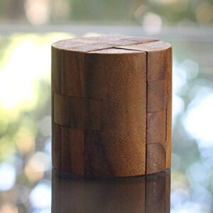 'Powder Keg' Wooden Cylinder Puzzle