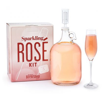 Make Your Own Sparkling Rose DIY wine kit
