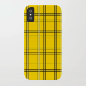 Clueless plaid phone case