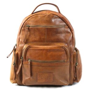 Rawlings Genuine Leather Laptop Travel Backpack