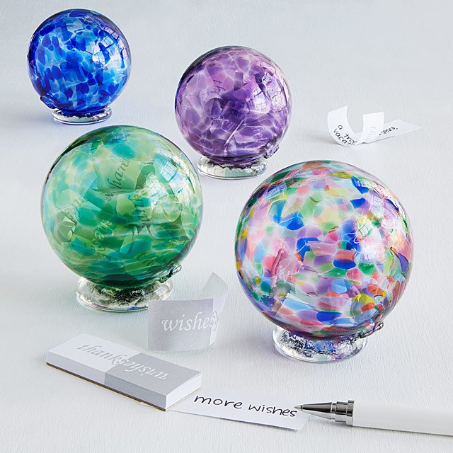 22-Piece 18mm Clear Glass Globe Beads - Hollow Wish Balls With 10mm Bails For Jewelry Making
