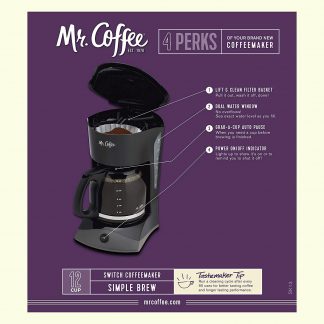 Mr. Coffee coffee maker that works with smart plugs
