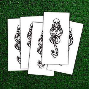 Harry Potter Dark Mark Death Eater temporary tattoos