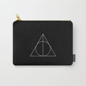 Deathly Hallows symbol change purse pouch