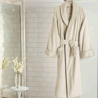 Frette Unito Shawl Collar Luxury Bathrobe