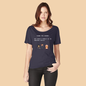 Arya Princess Peach Game of Thrones shirt