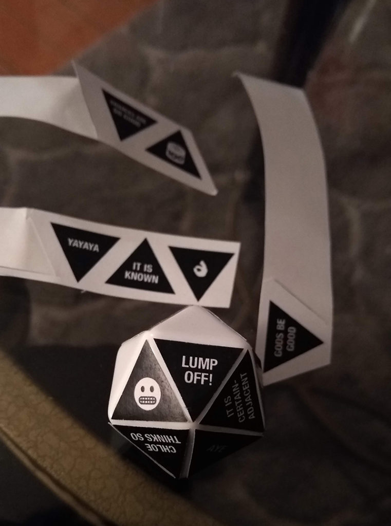 Make Your Own Magic 8 Ball - Peel and stick your labels