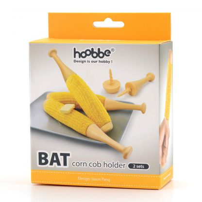 Baseball Bat Corn-on-the-Cob Holders from Amazon