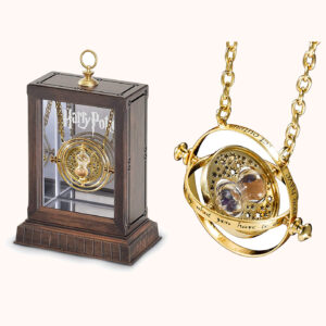 Hermione's Time Turner Official Replica from the Noble Collection and Display Case