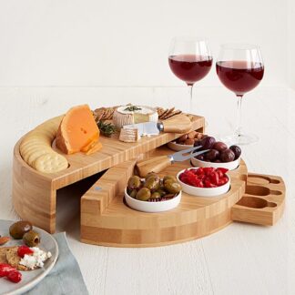 Swivel Cheese and Tapas Board