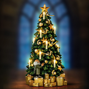 Harry Potter Illuminated Musical Tabletop Christmas Tree