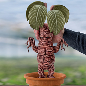 Potted Baby Mandrake with Poseable Arms