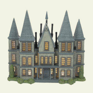 Malfoy Manor Christmas Village Building from Department 56 - Front view